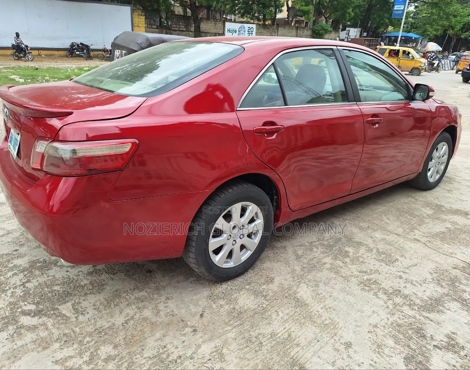 Toyota Camry 2008 Red