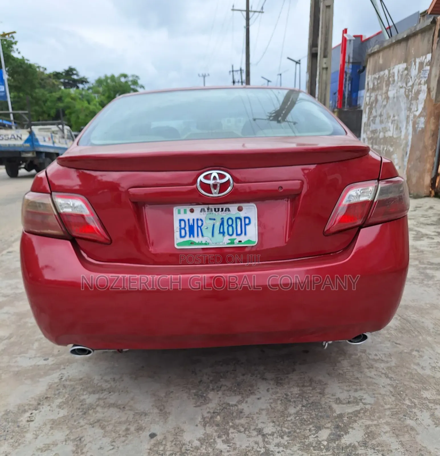 Toyota Camry 2008 Red
