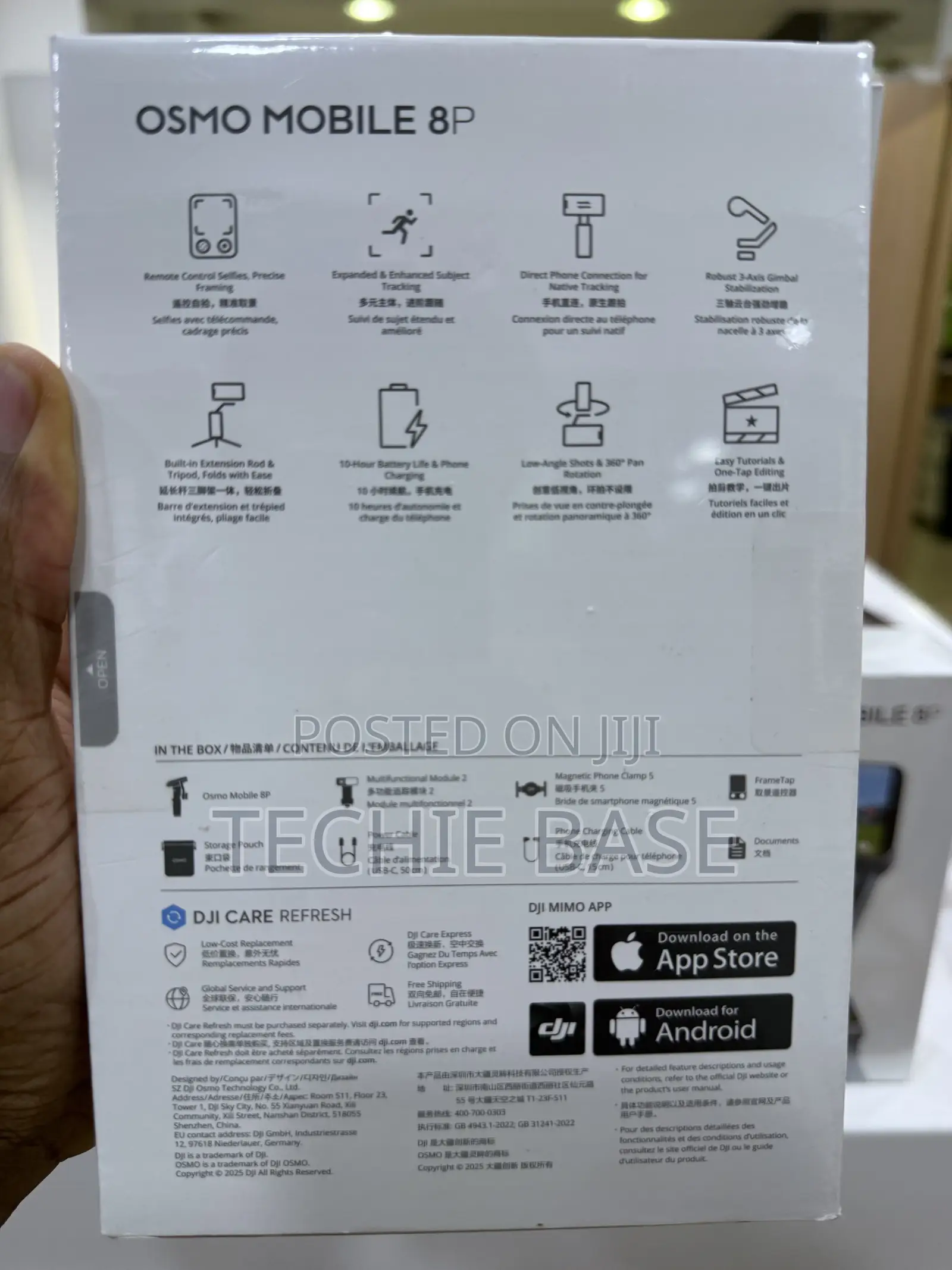 Osmo Mobile 8P Advanced Tracking Combo