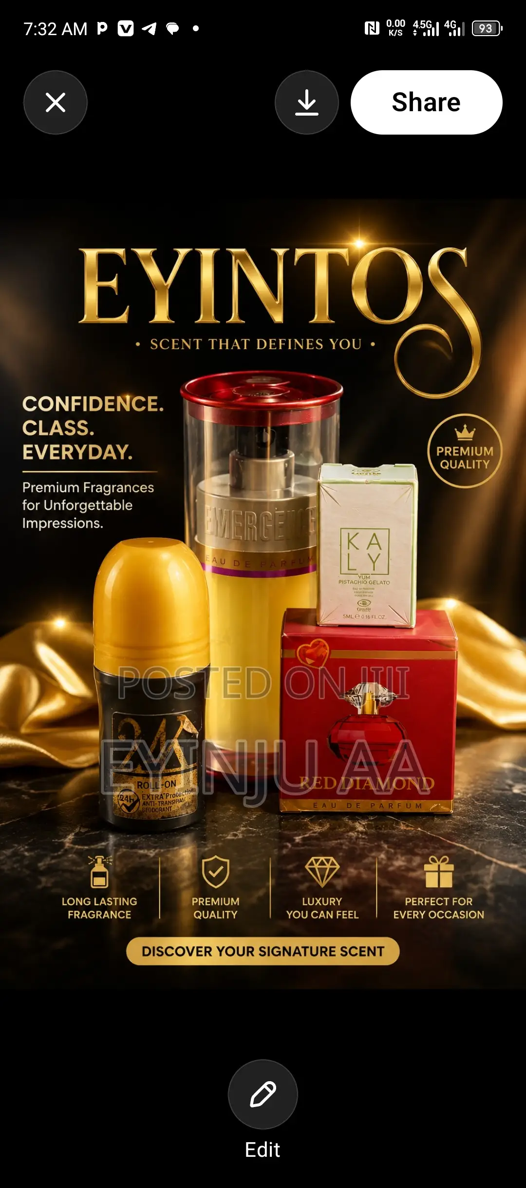 Eyintos Perfume