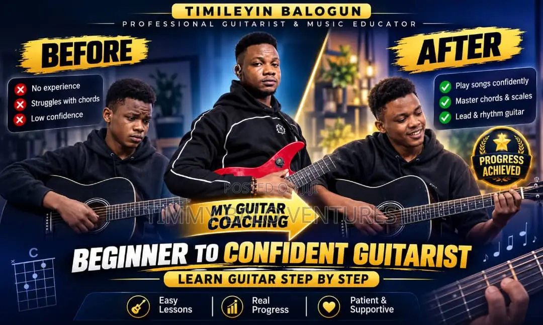 Guitar Lessons | Online | on-Site