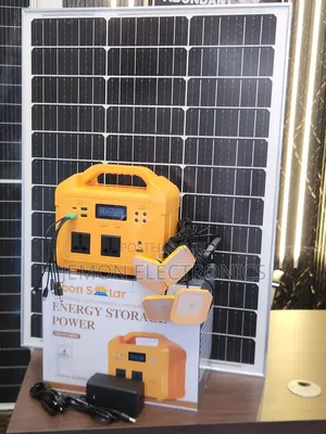 500w Solar Generator With 100w Solar Panel