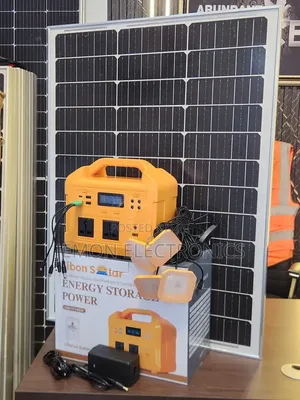 Original 500w Solar Generator With 100w Solar Panel and 4bulb