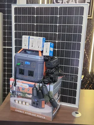 550w Solar Generator With 100w Solar Panel