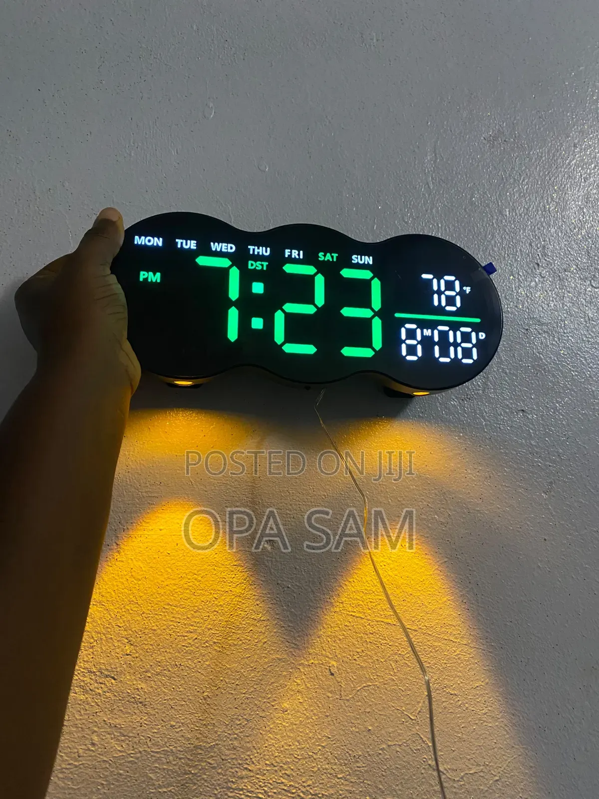 Digital Wall Clock
