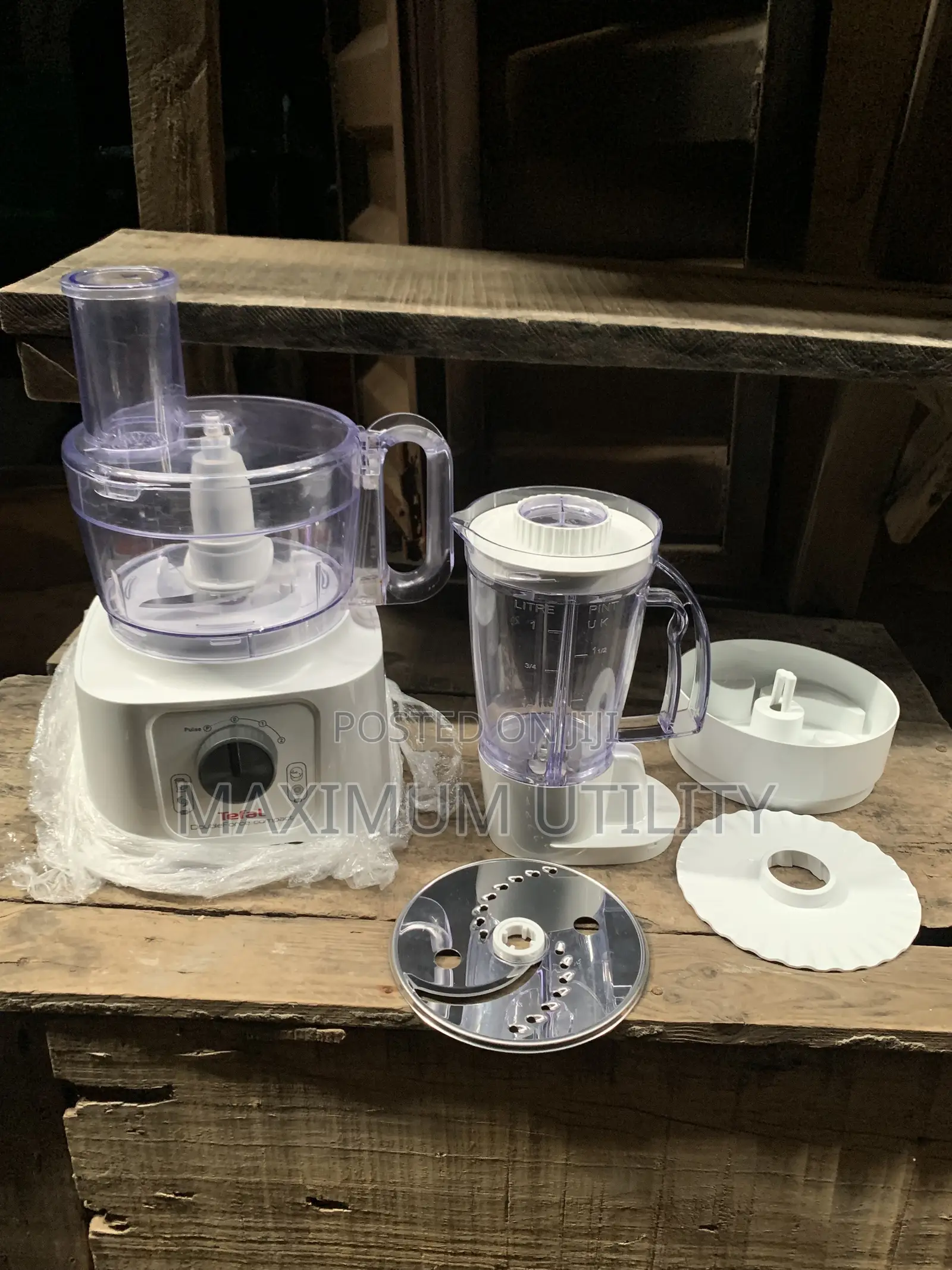 TEFAL 800 Watts UK Used Food Processor Blender