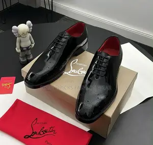 *Christian Louboutin Patent Leather Corporate Shoe; Now Available