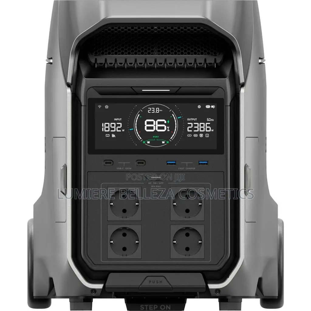 EcoFlow DELTA Pro 3 Solar Generator – Home Business Power Solution