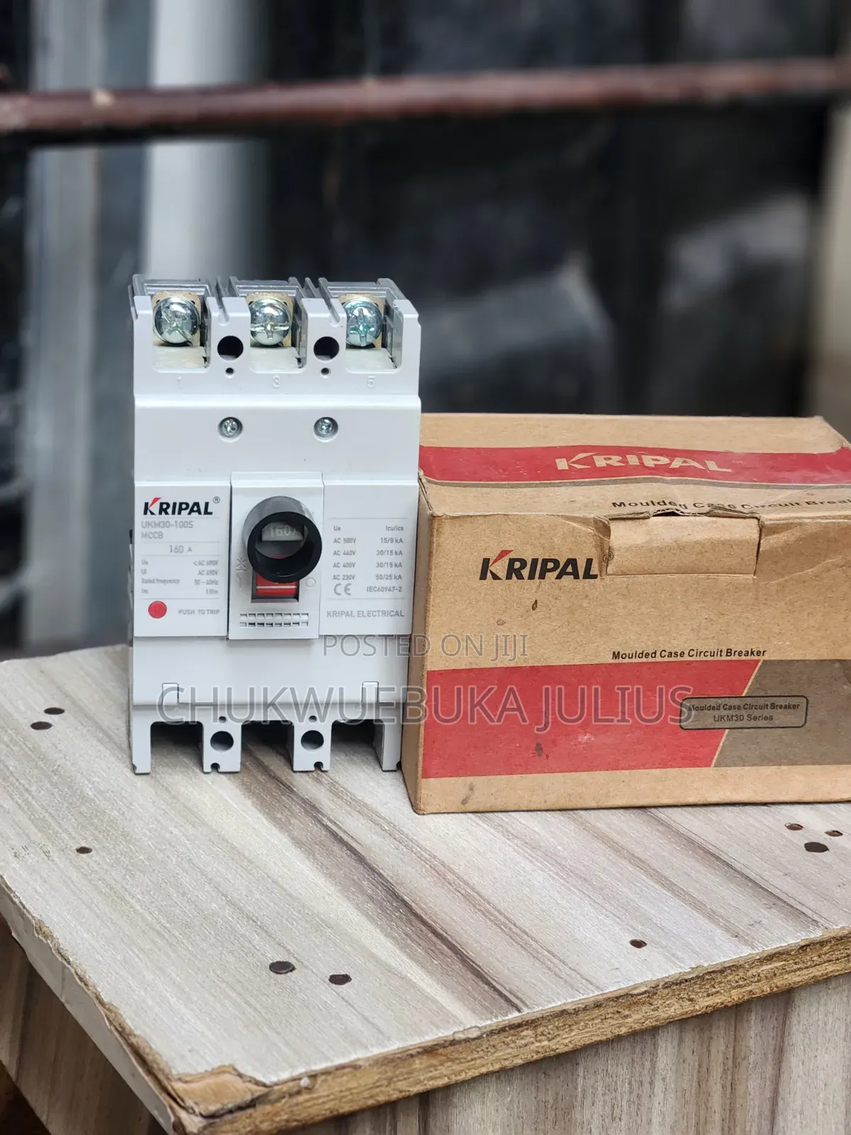 Kripal 160A 3-Pole McCb – UKM30-100S