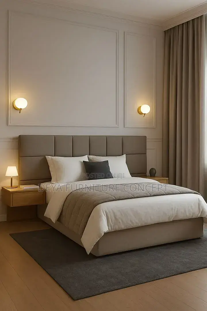 Chairs Bed Walldrop and Kitchen Cabinet