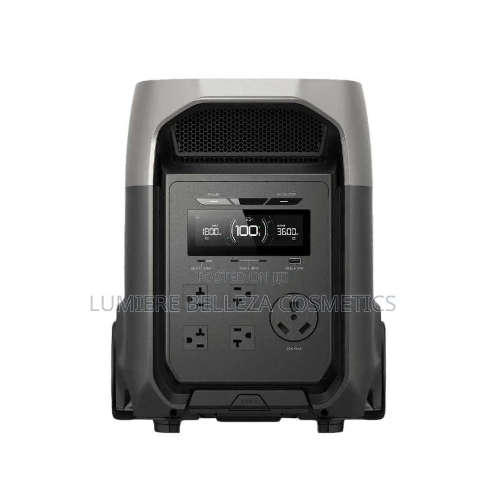 DELTA 3 Ultra Solar Generator – High Capacity Backup Power System