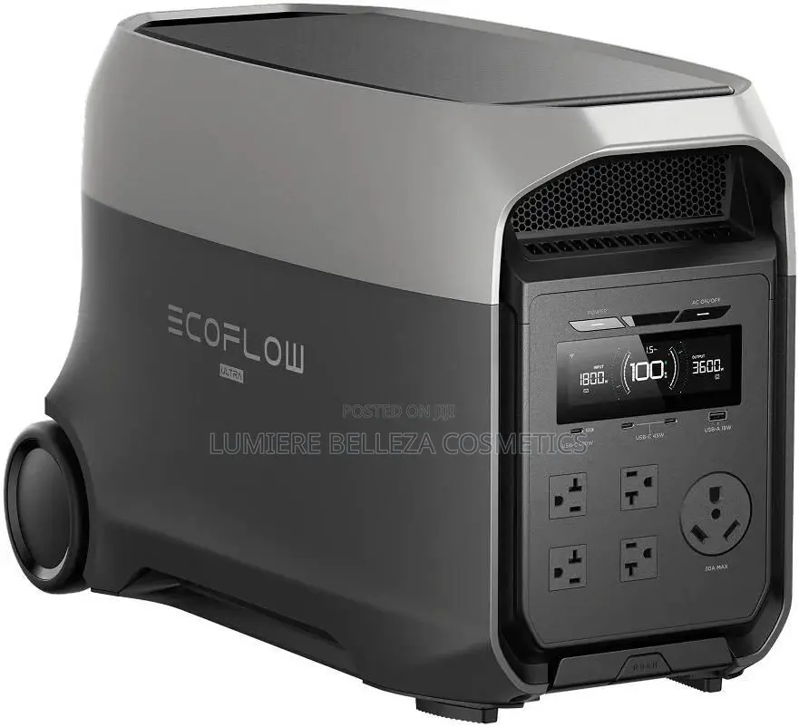 DELTA 3 Ultra Solar Generator – High Capacity Backup Power System