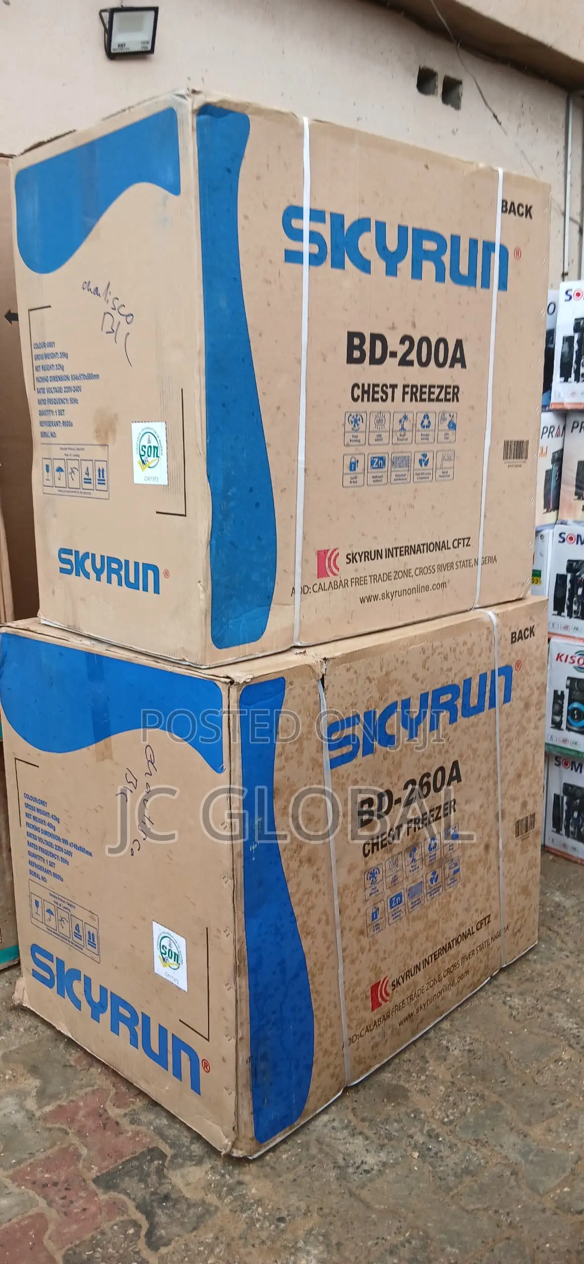 Original Skyrun Chest Freezer