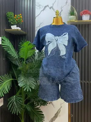 Luxury Super Quality Jeans Two Pieces Short