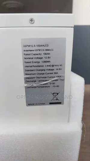 Katrina 1.28kWh | 12V - 100Ah Lithium Battery