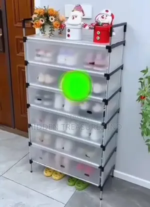7 Layer Shoe Rack With Cover