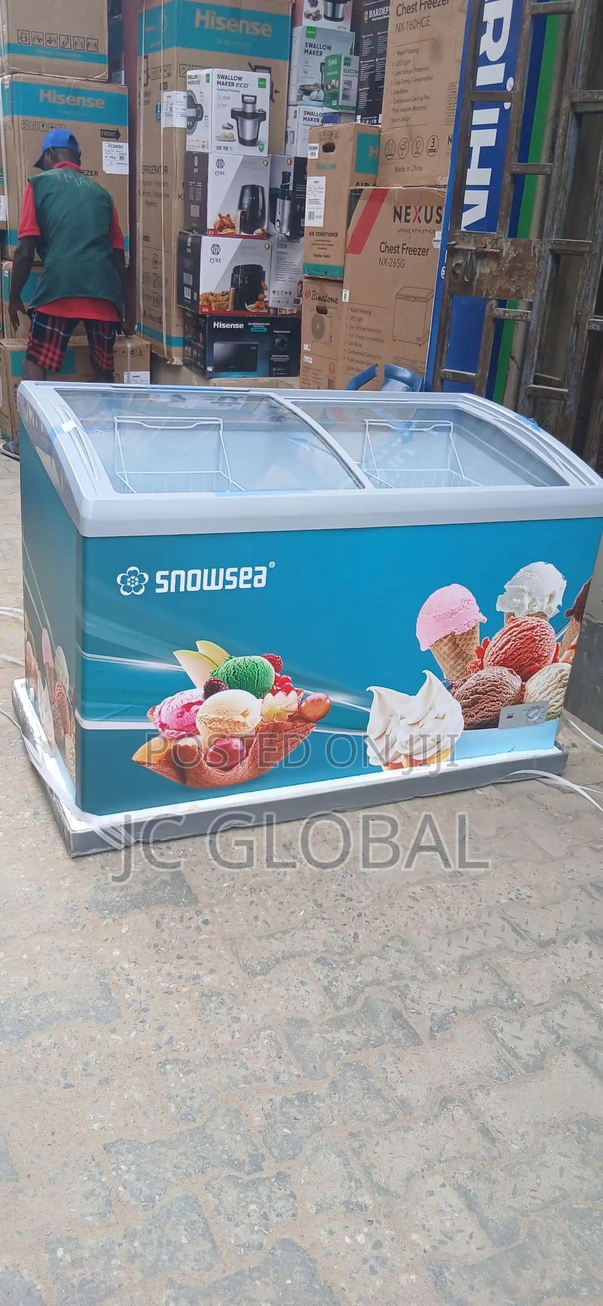 Original Snowsea Ice Cream Chest Freezer
