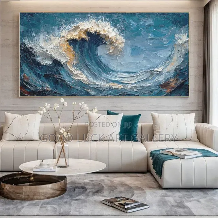 Foreign Abstract Ocean Art