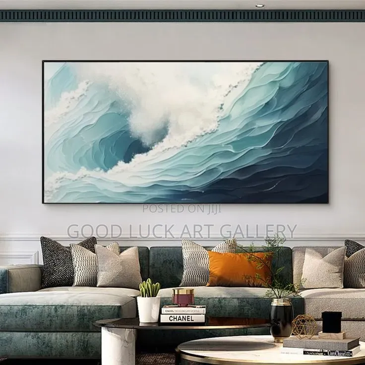 Foreign Abstract Ocean Art