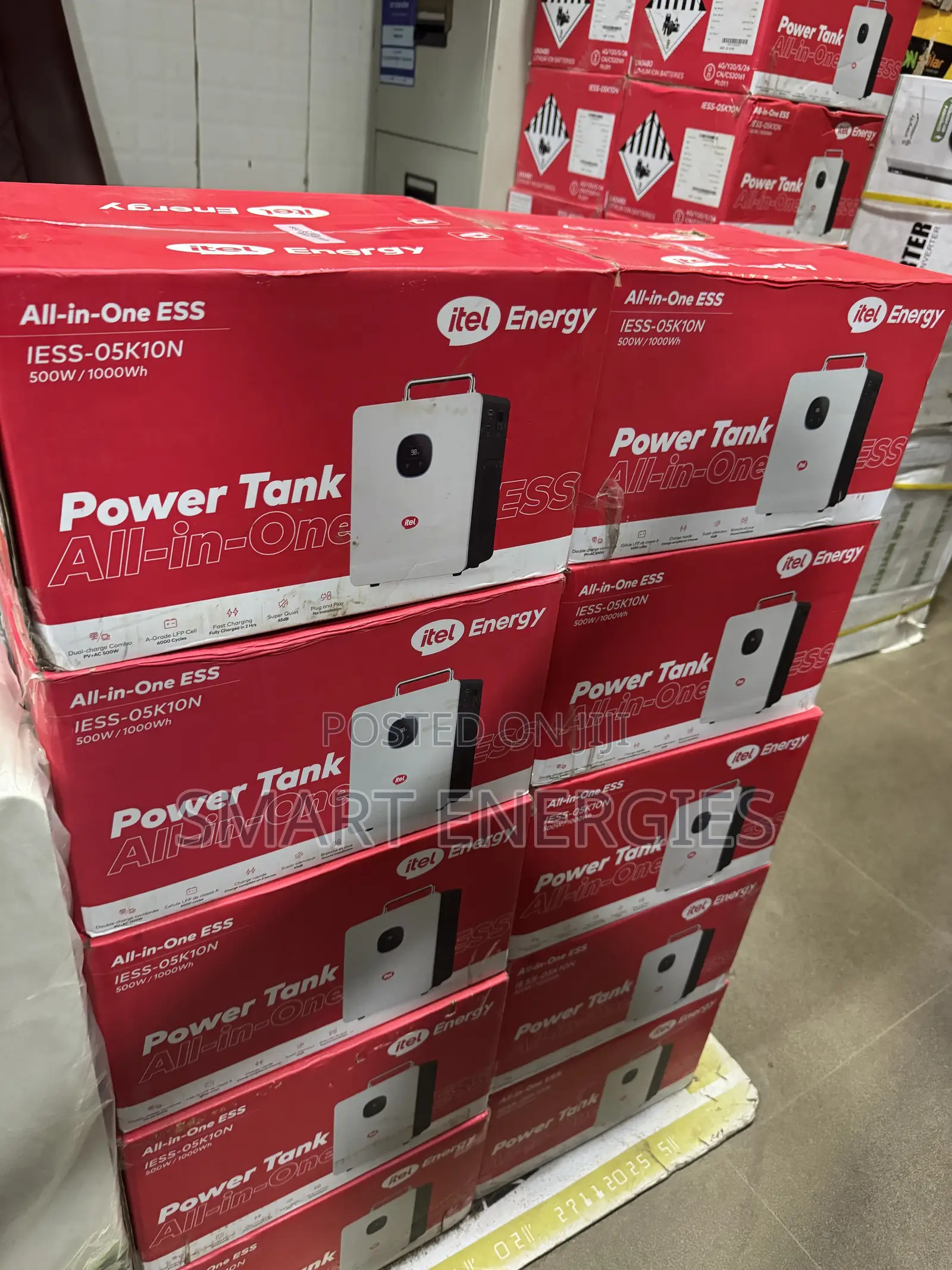 1kwh/500watts Itel Power Tank