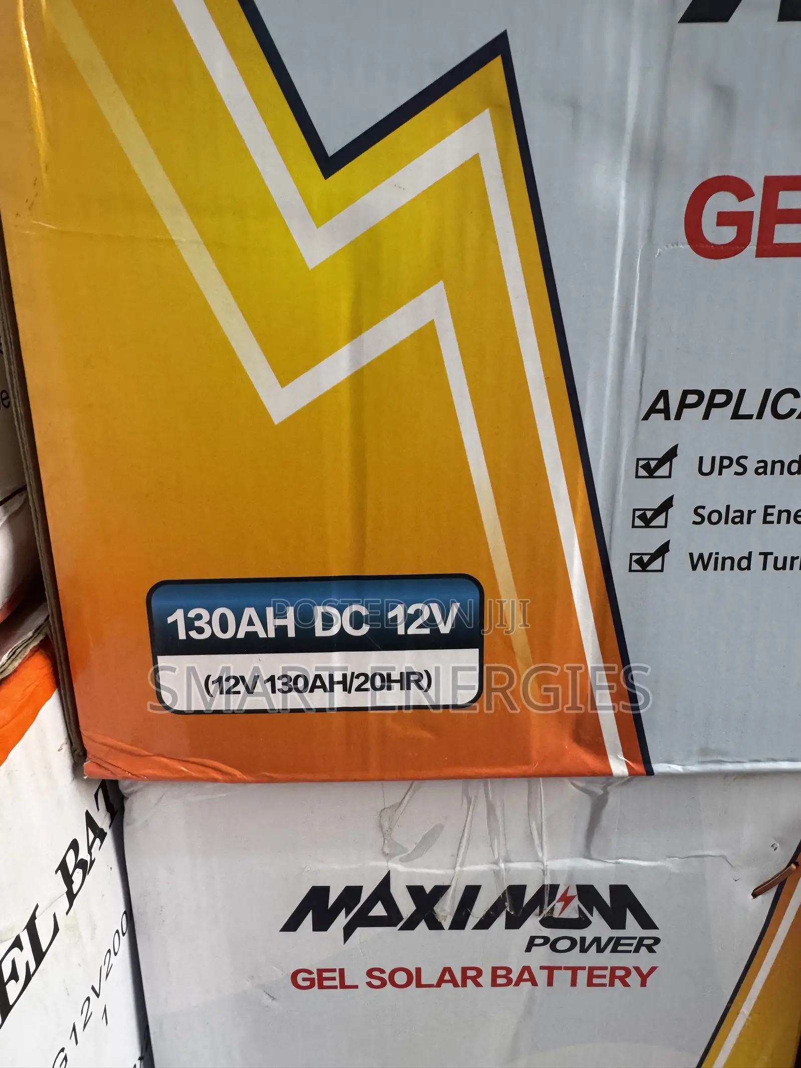 130Ah 12v Maximum Dry Cell Solar Battery