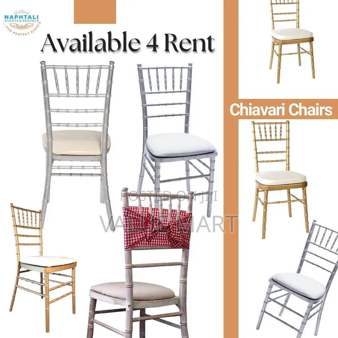 Hire Our Chivary Chairs Today