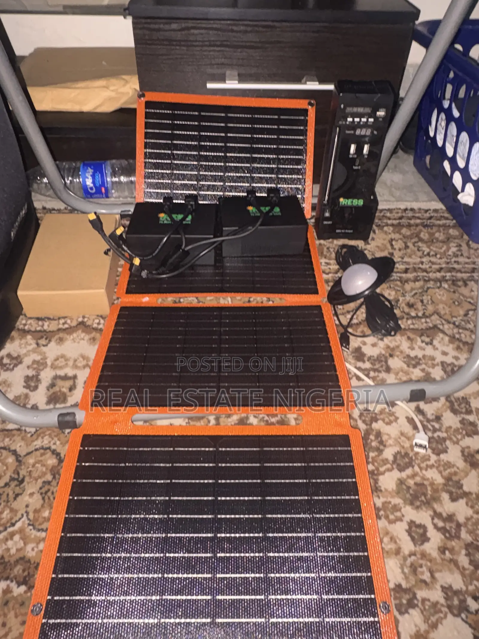 Solar Panel and Battery