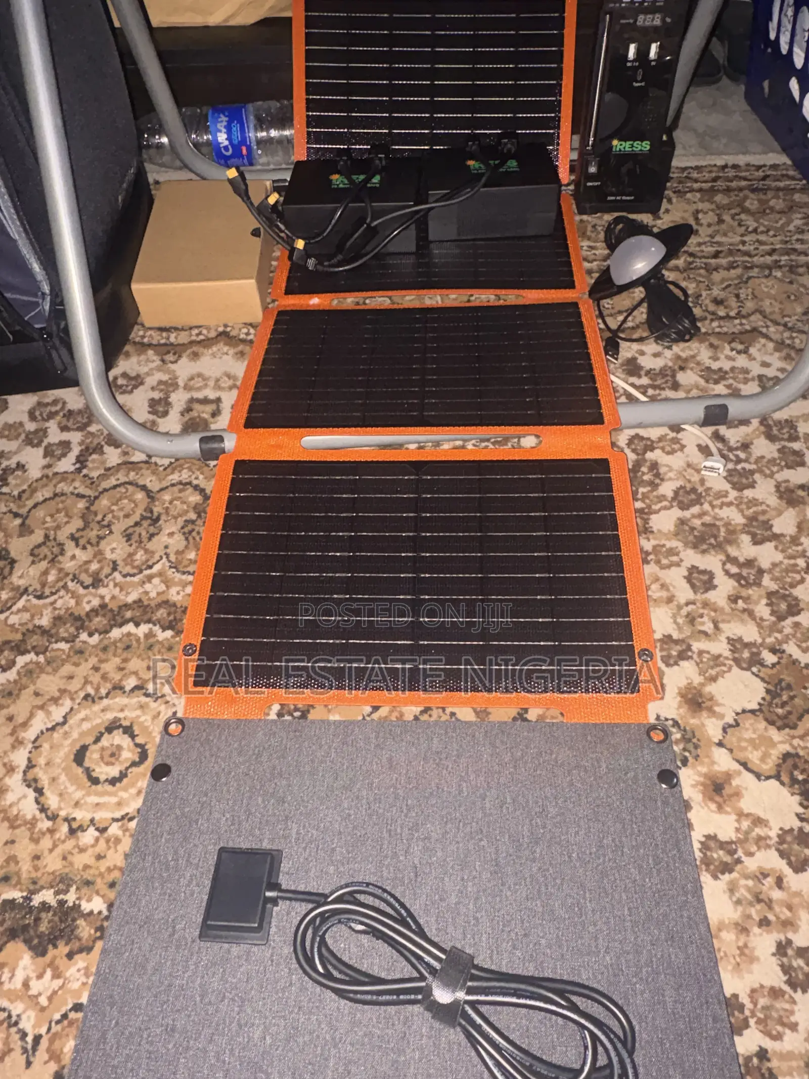 Solar Panel and Battery