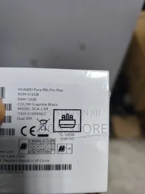 New Huawei Pura 90 Pro Max 512 GB Black