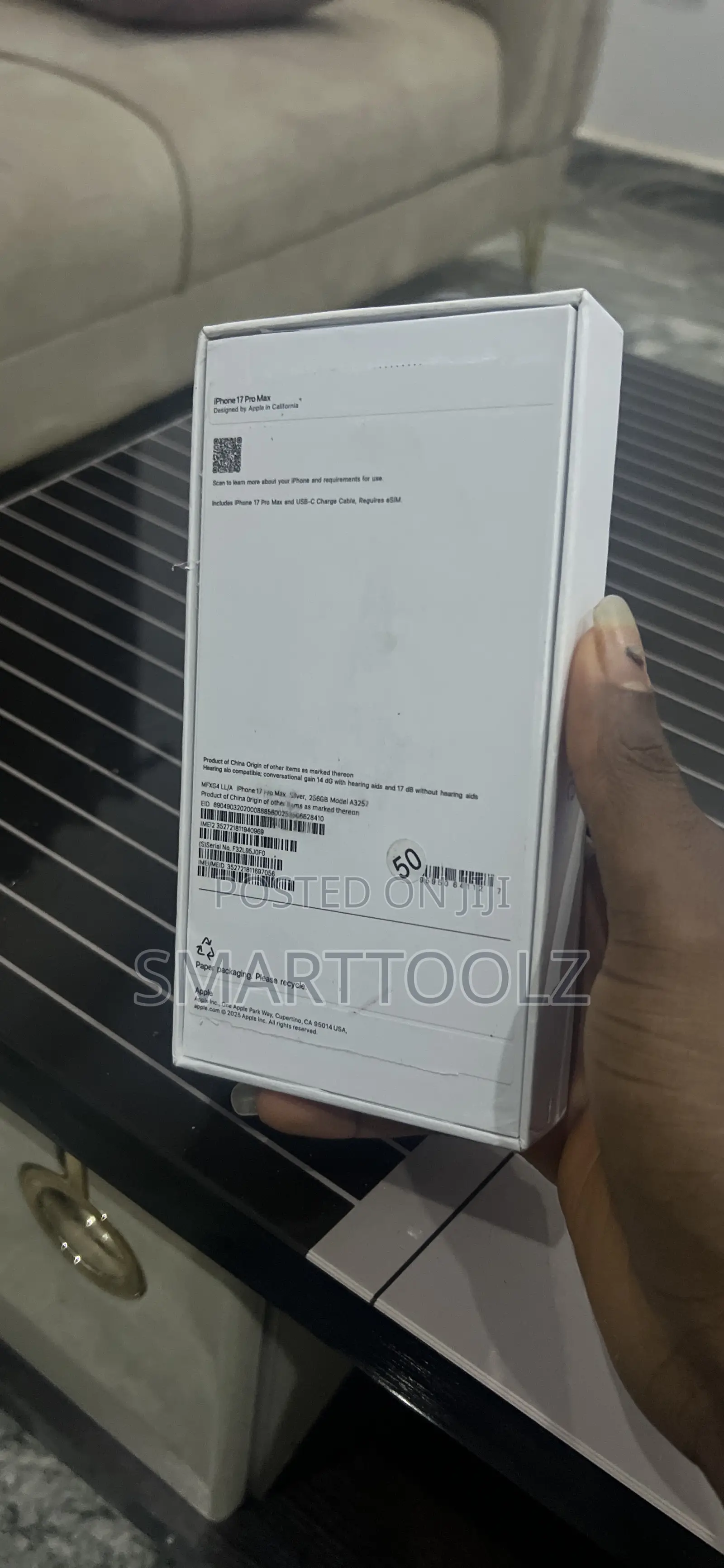 Apple iPhone 17 Pro Max 256 GB Gray
