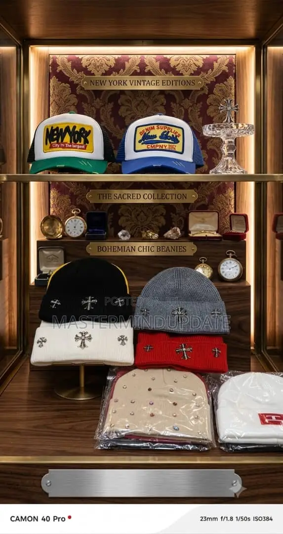 Luxury Caps and Accessories