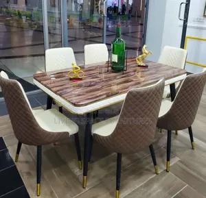 Quality Marble Dining Set by 6Seaters