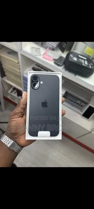 New Apple iPhone 16 Plus 256 GB Black