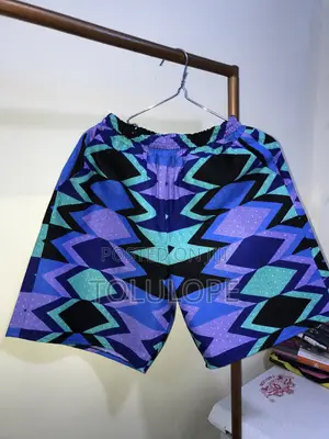 Vibrant Ankara Print Shorts