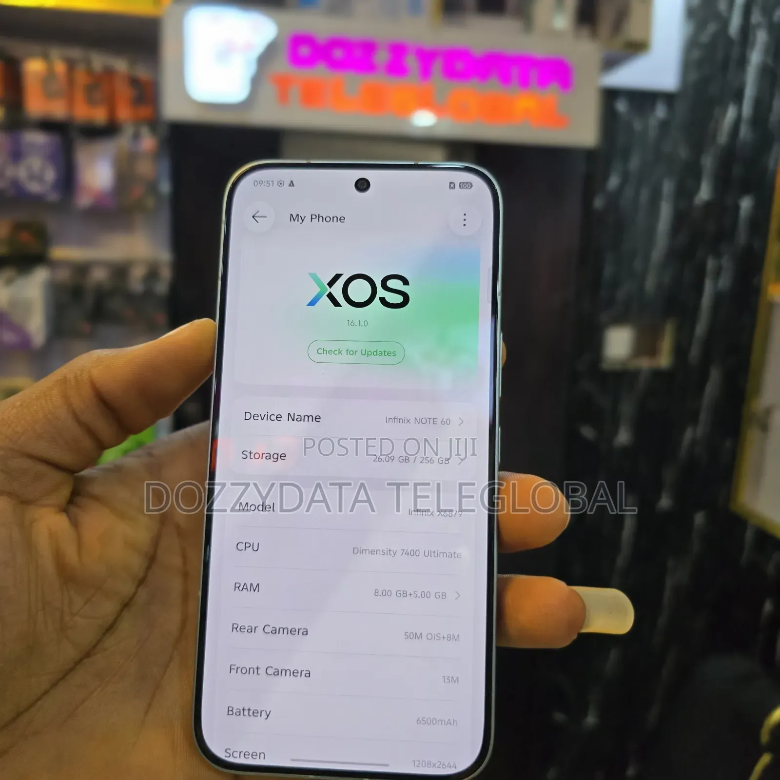 Infinix Note 60 256 GB Gray