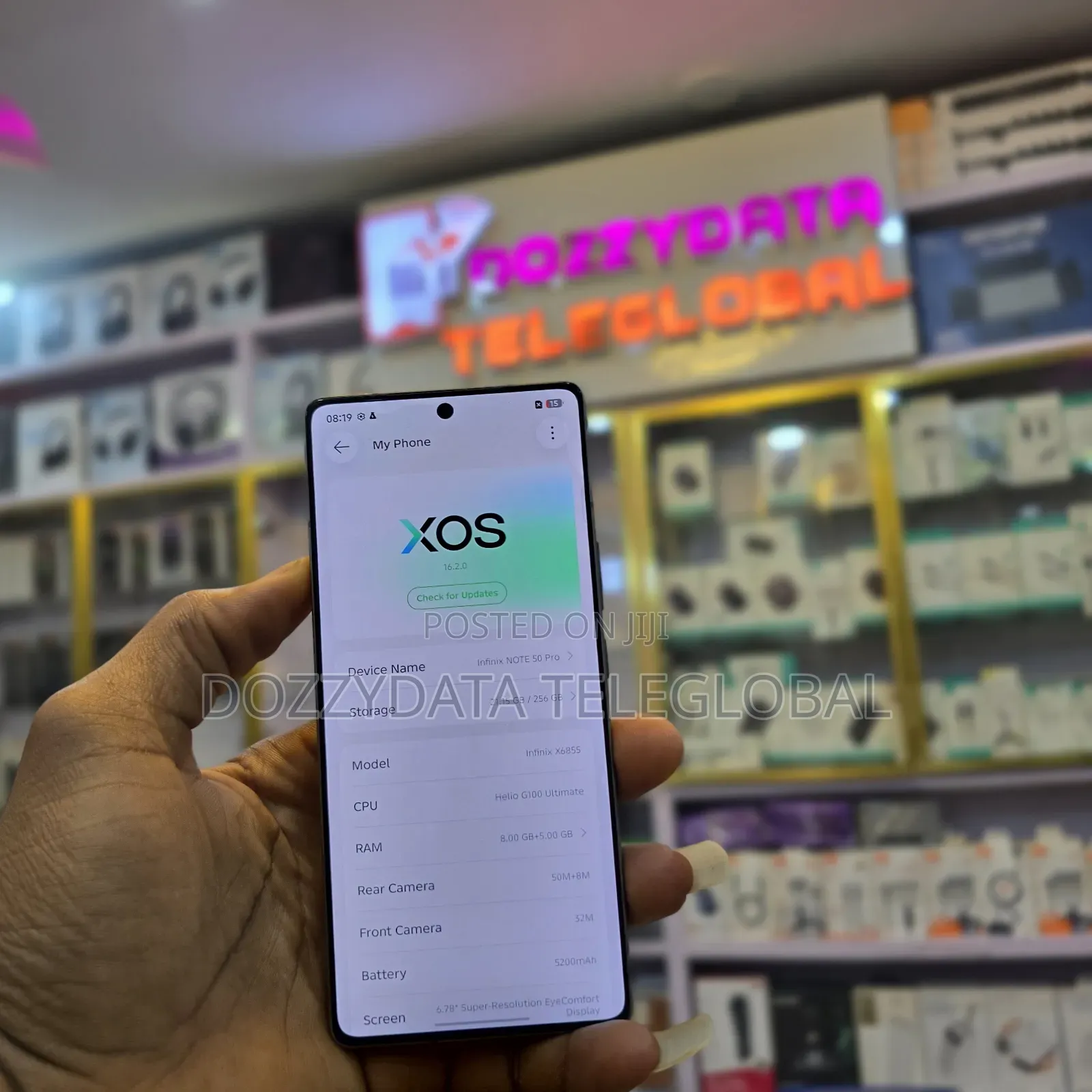 Infinix Note 50 Pro 256 GB Gray