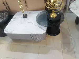 Luxury 2 in 1 Living Room Centre Table and Stool