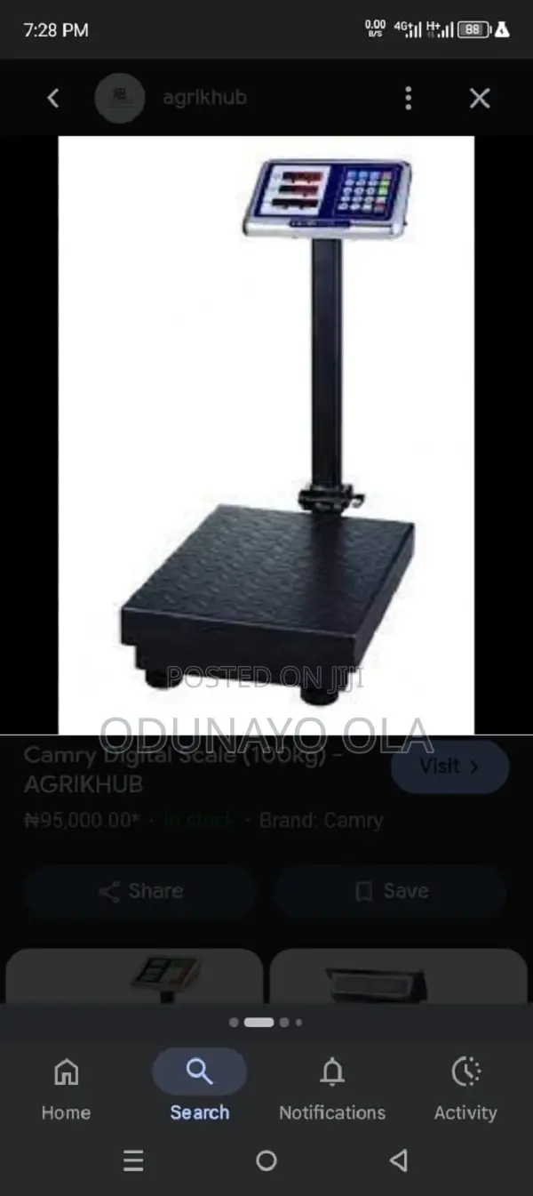 Durable and Strong 100kg Digital Scale