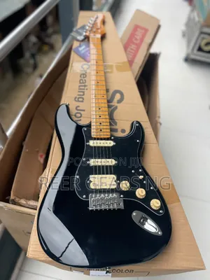 Smiger LG 2 Pro Black Stratocaster Guitar