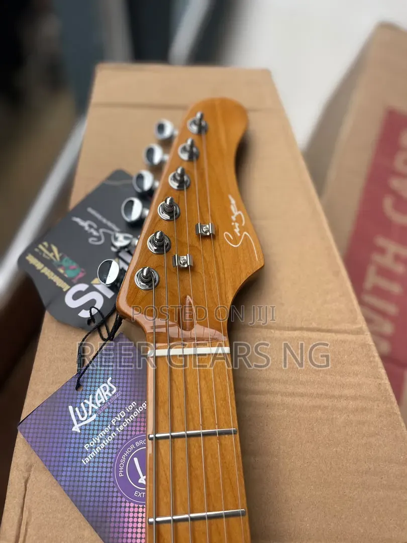 Smiger LG 2 Pro Black Stratocaster Guitar