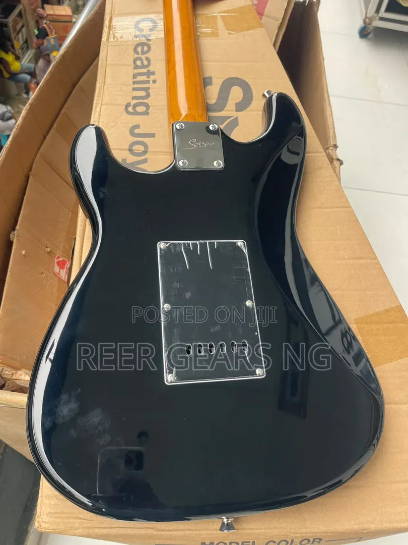 Smiger LG 2 Pro Black Stratocaster Guitar