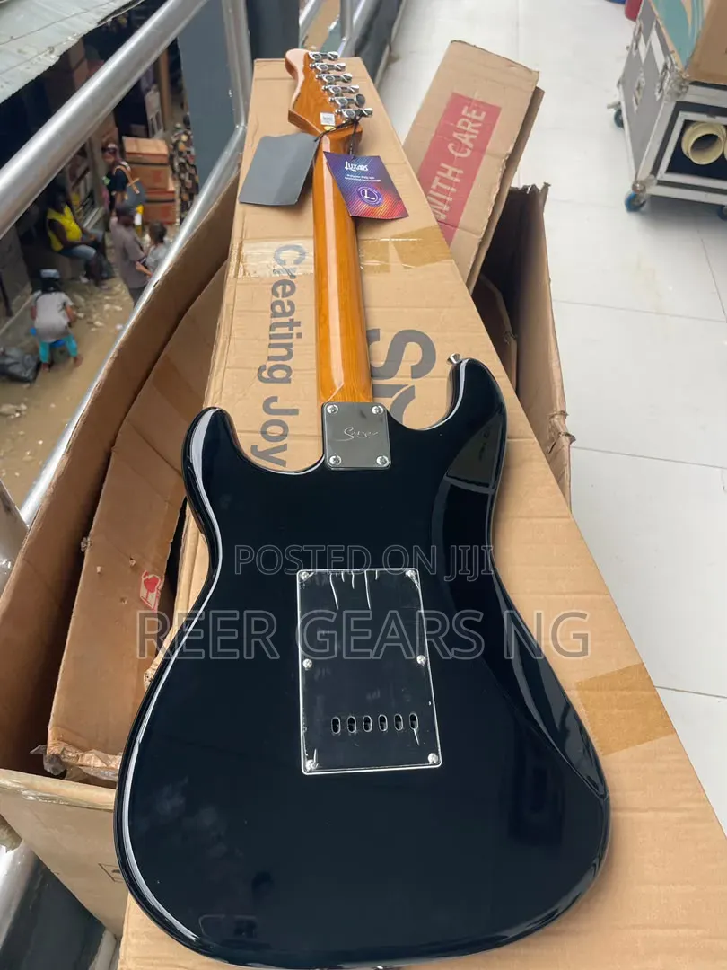 Smiger LG 2 Pro Black Stratocaster Guitar