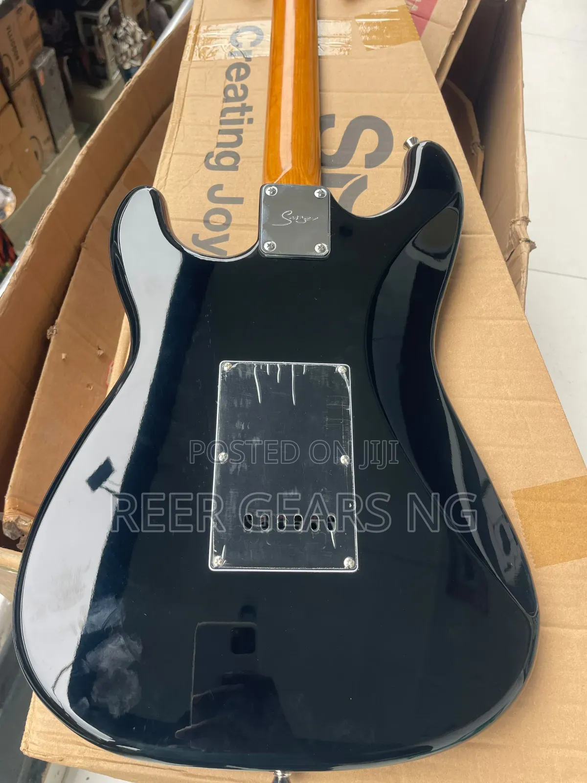 Smiger LG 2 Pro Black Stratocaster Guitar