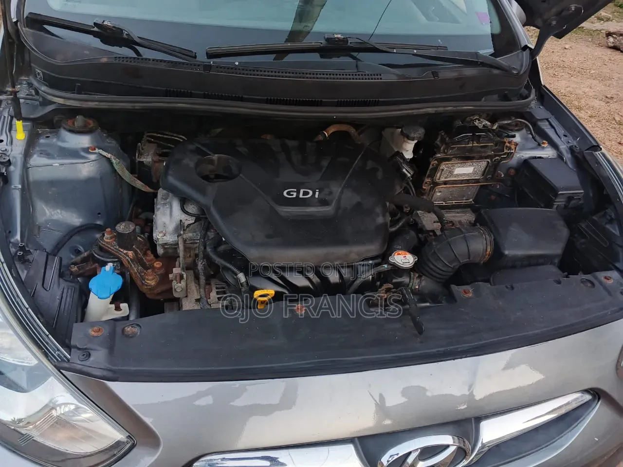 Hyundai Accent 2013 Gray