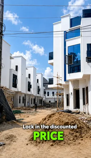 Furnished 4bdrm Duplex in Ago Palace for sale