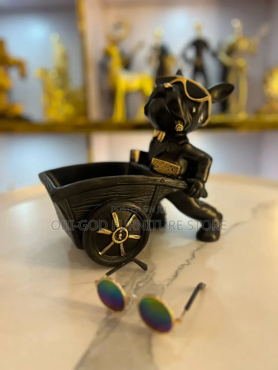Wheel Pushing Luxury German Ornament