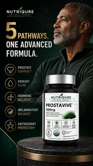 Prostavive for Prostatitis, Enlarged Prostate, PSA and Urine Control