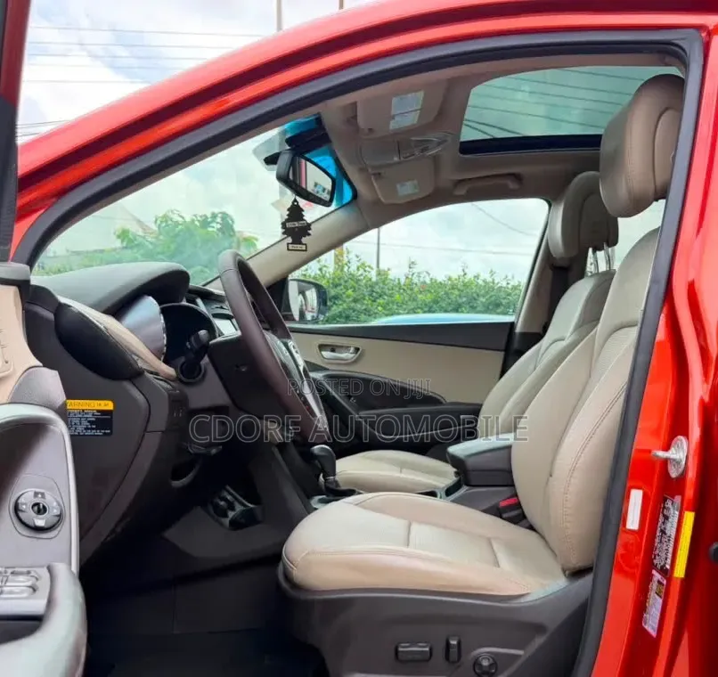 Hyundai Santa Fe 2017 Orange