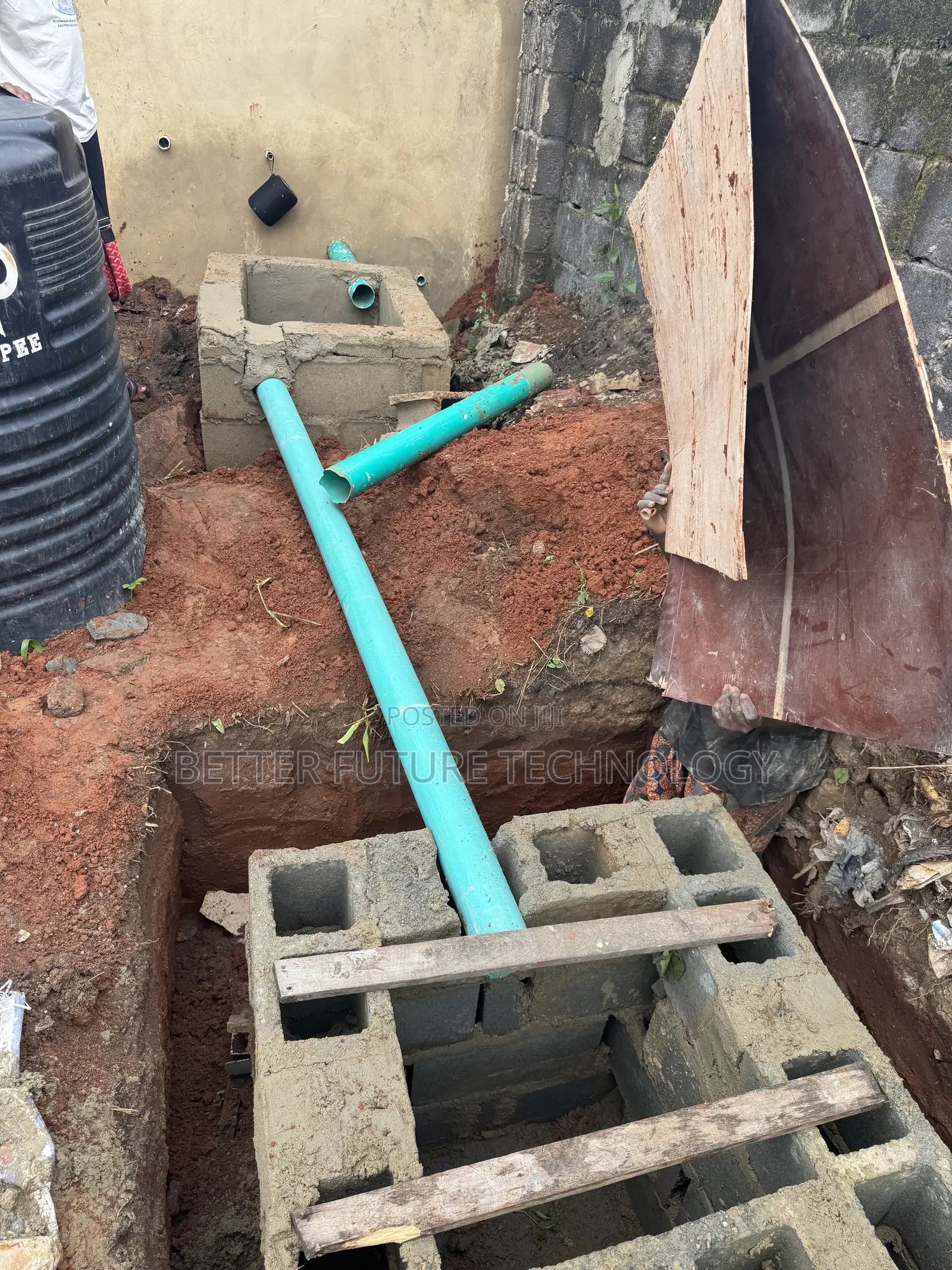 2by3 Toilet Digester for 3 Bedroom Room Flat