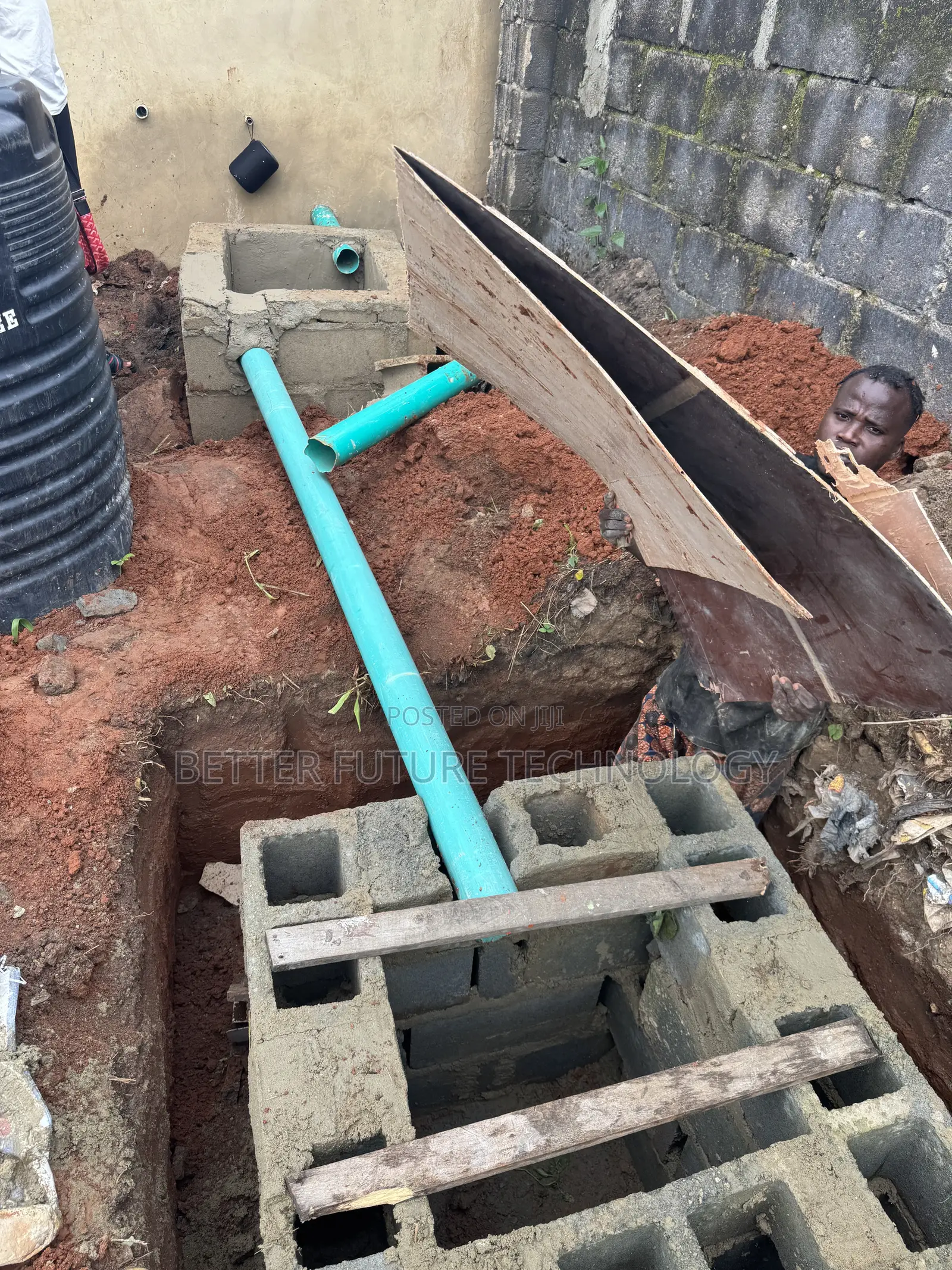 2by3 Toilet Digester for 3 Bedroom Room Flat